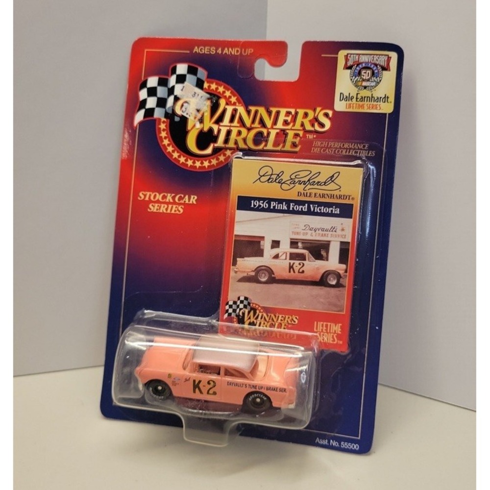 Winners Circle Dale Earnhardt 1956 Pink Ford Victoria Racing Car NEW